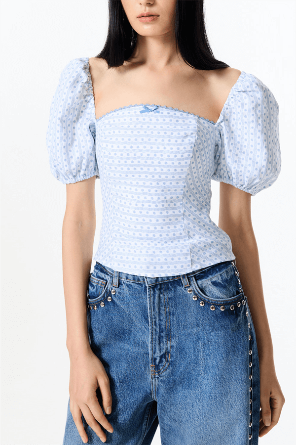 덱스의 냉터뷰 21회 카즈하 블라우스