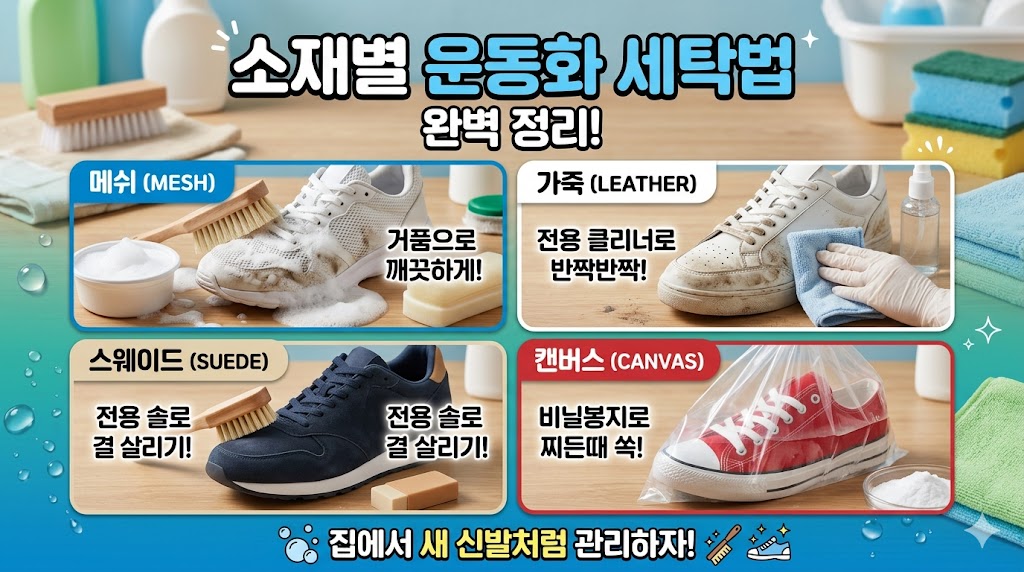 운동화 세탁법