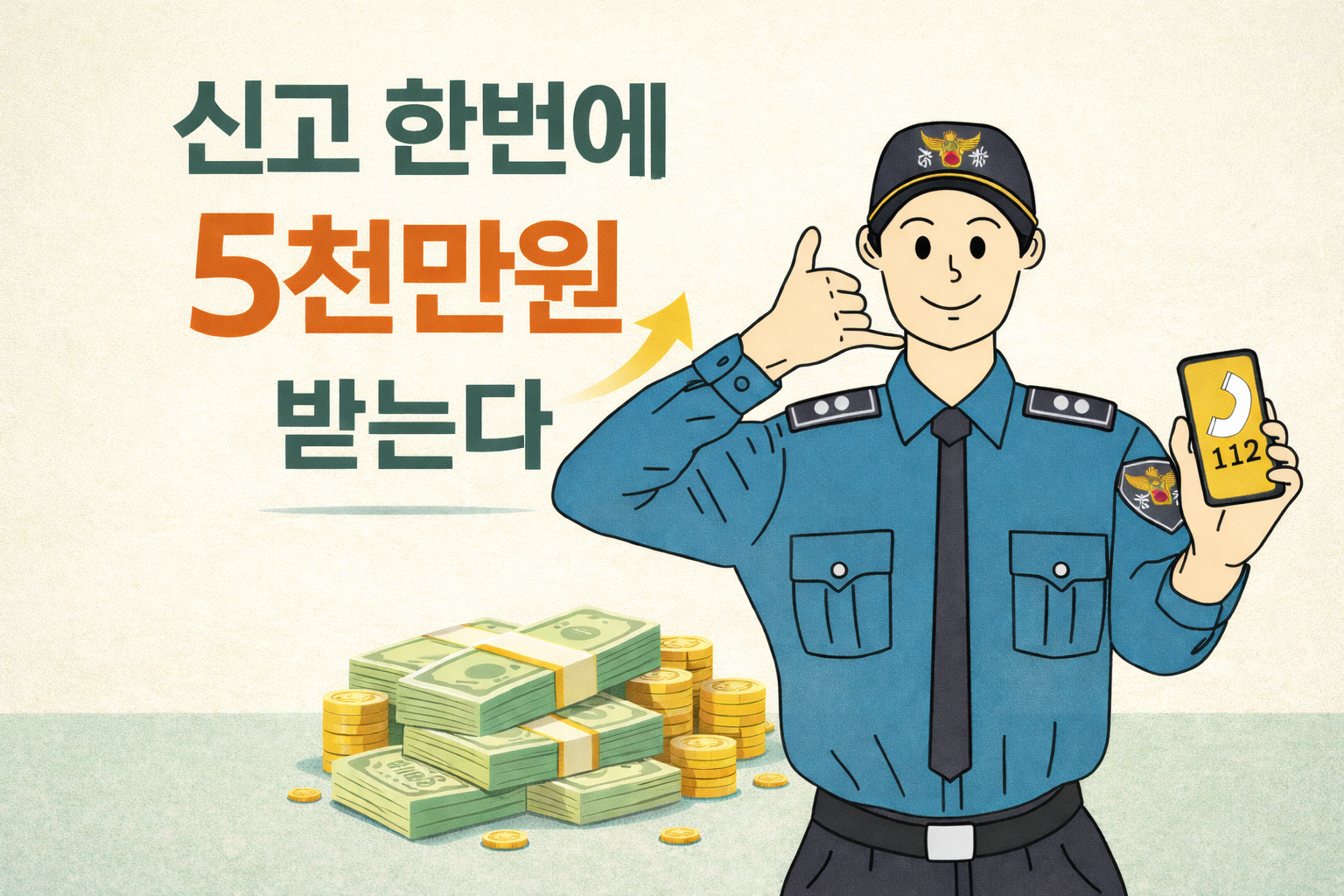 경찰서 112 신고 포상금 제도