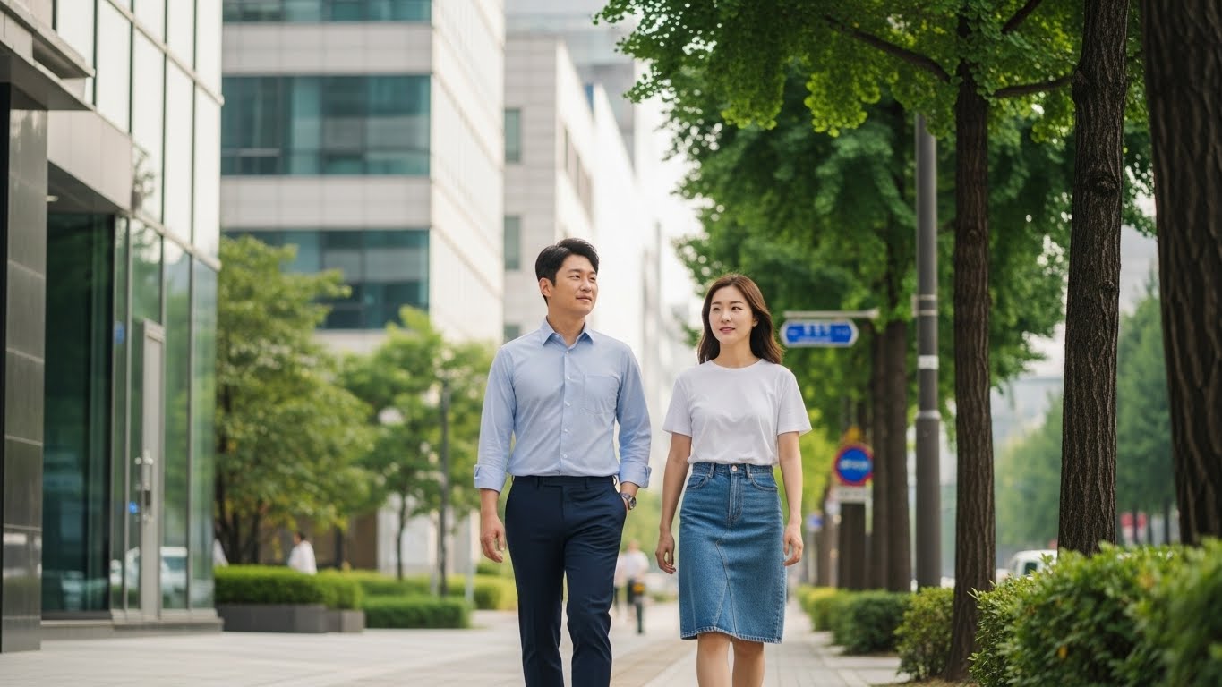 식후 가벼운 산책