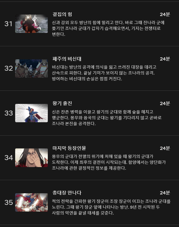 킹덤(KINGDOM) 소개, 줄거리