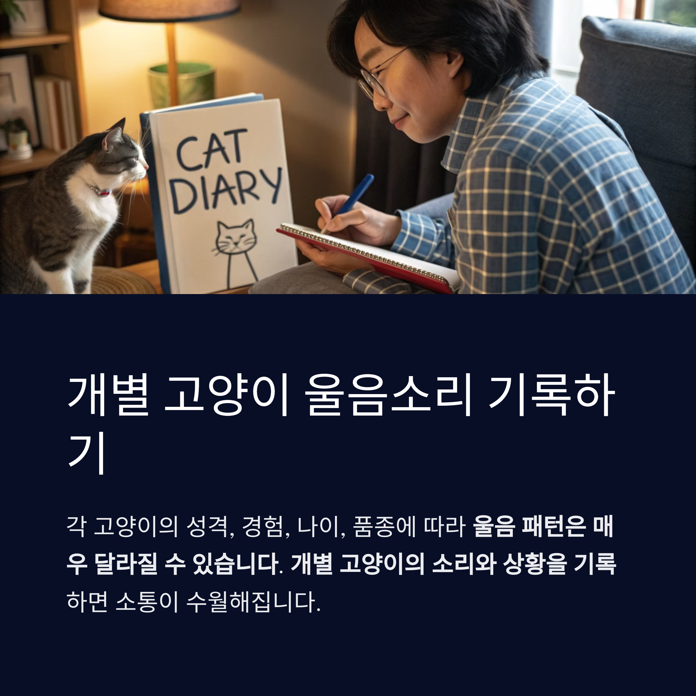 울음소리 기록하기