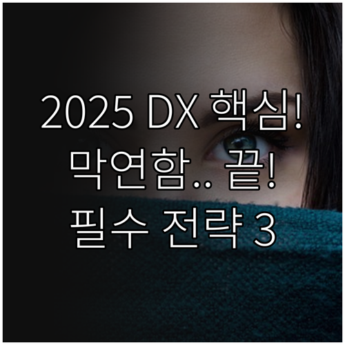 막연함 끝 2025 중소기업 DX 성..