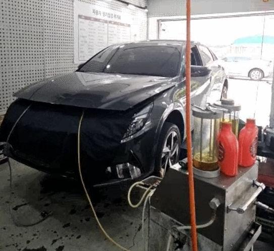 아반떼-엔진오일