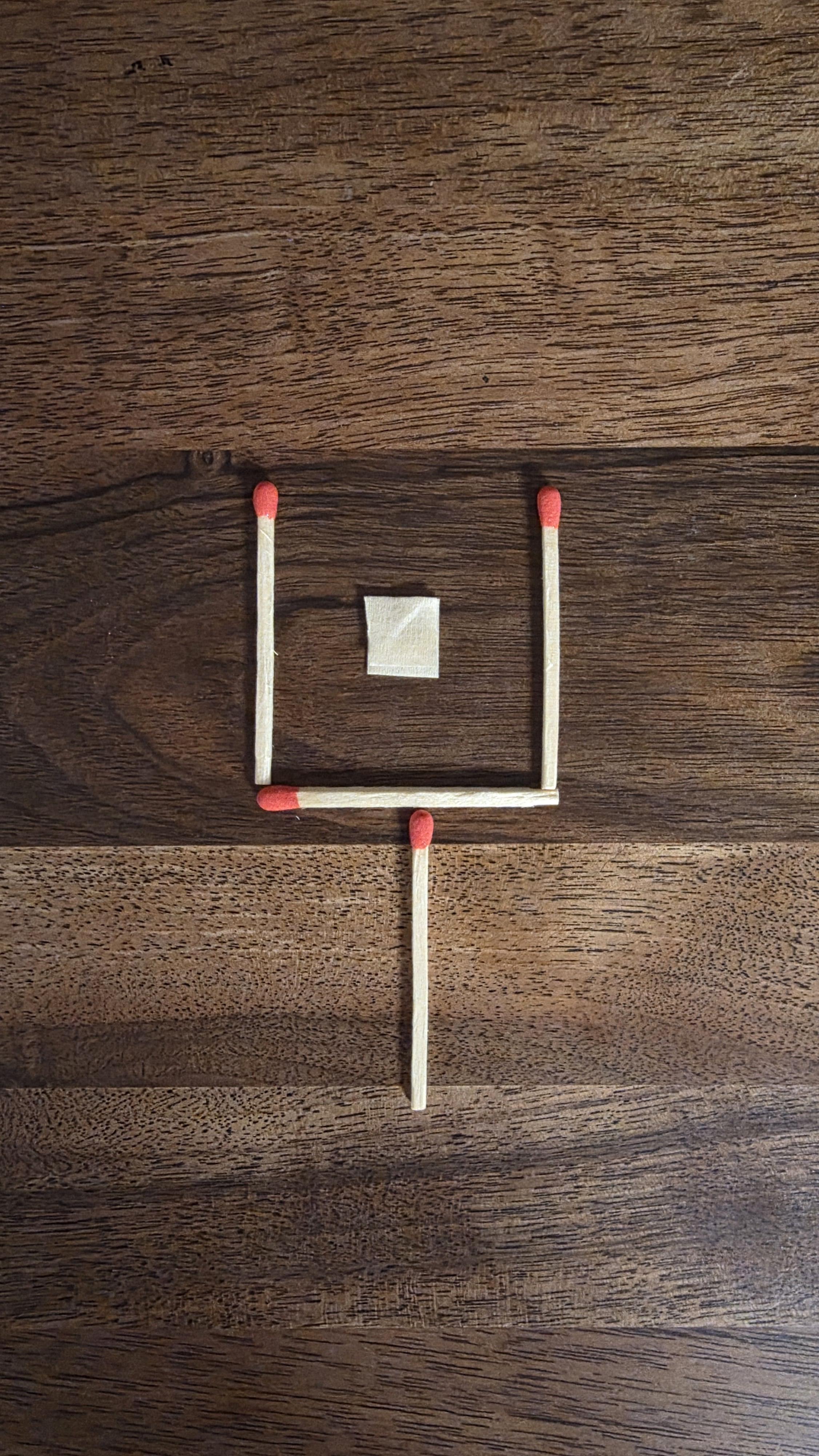 ［성냥개비 퀴즈 2］정답 : 2개 이동 방법