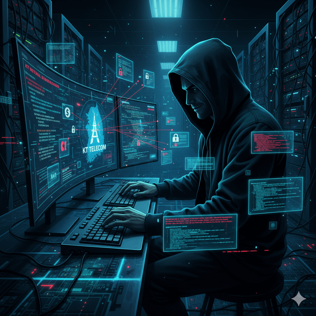 KT 해킹 사고 - 사진