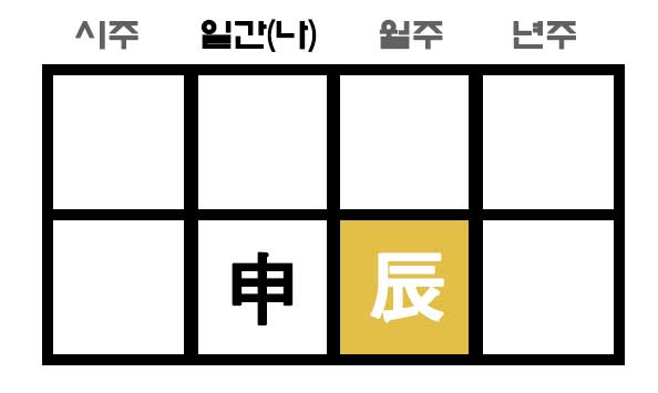 신금 일지 진토 월지