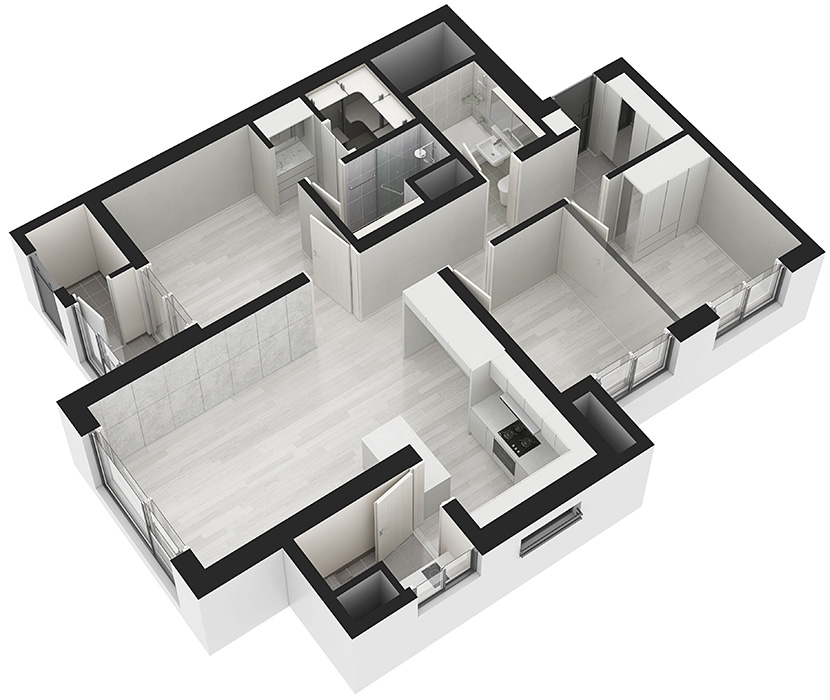 연신내 양우내안애 퍼스티지 평면도 59A