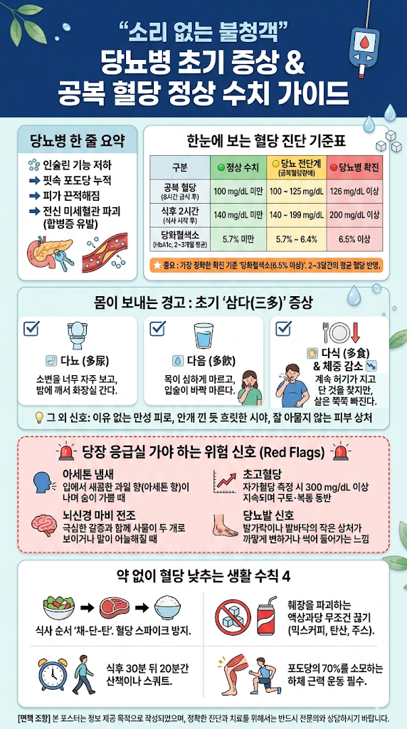 당뇨병 증상과 관리법