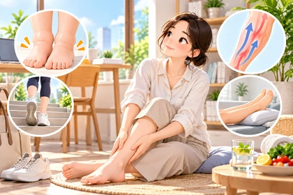 다리가 붓는 이유와 혈액순환 관리 방법13
