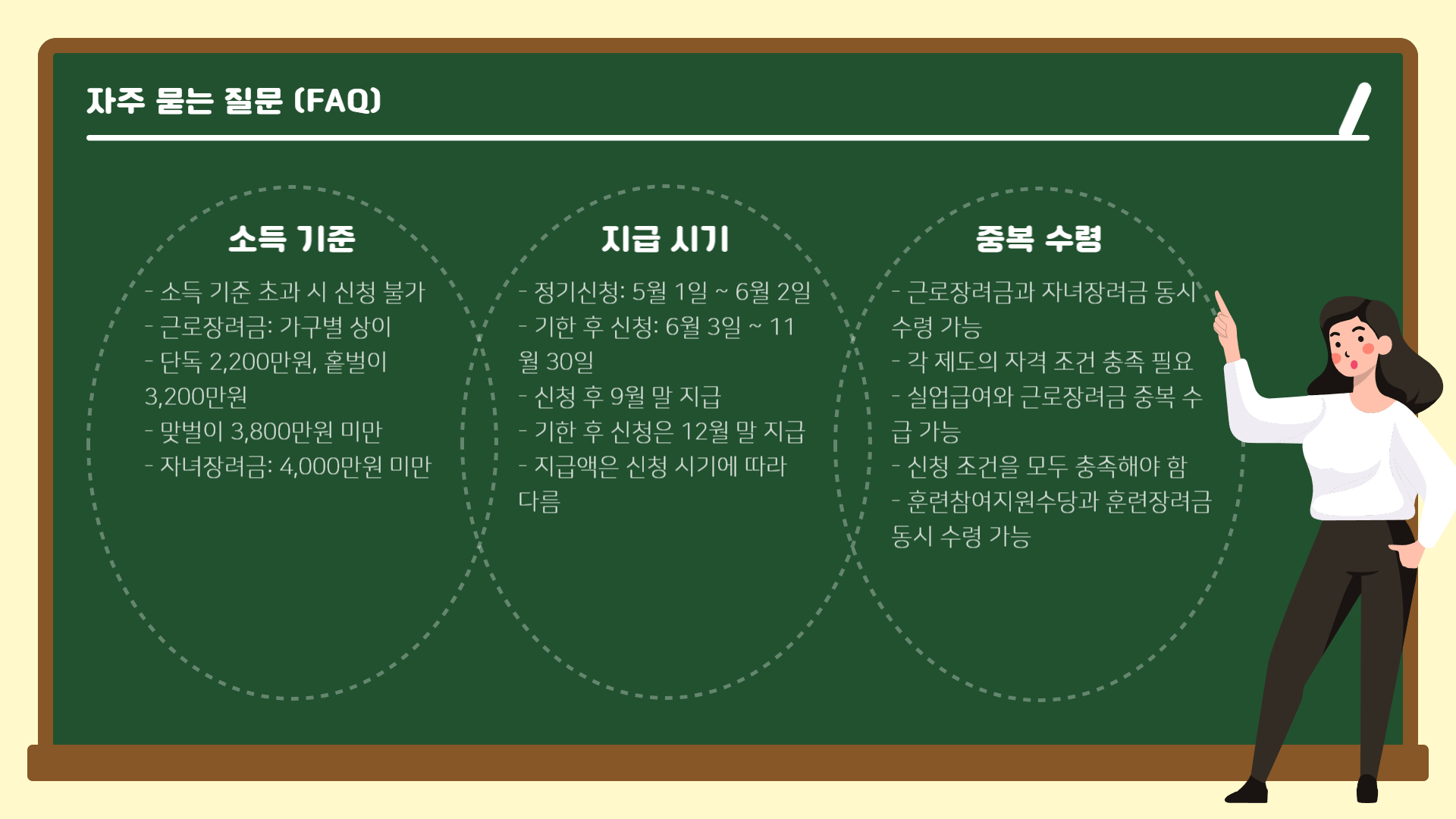 자녀 장려금과 근로 장려금 차이점 총정리