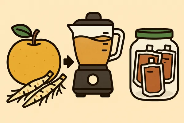 배도라지즙 만드는 법과 보관 방법5