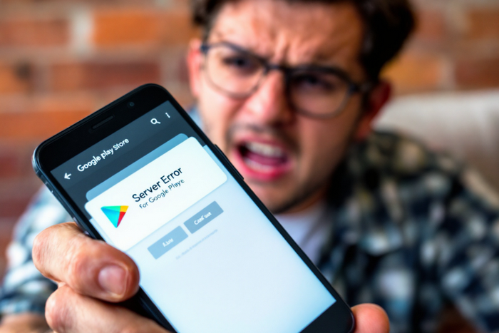 플레이스토어-서버-오류-안내