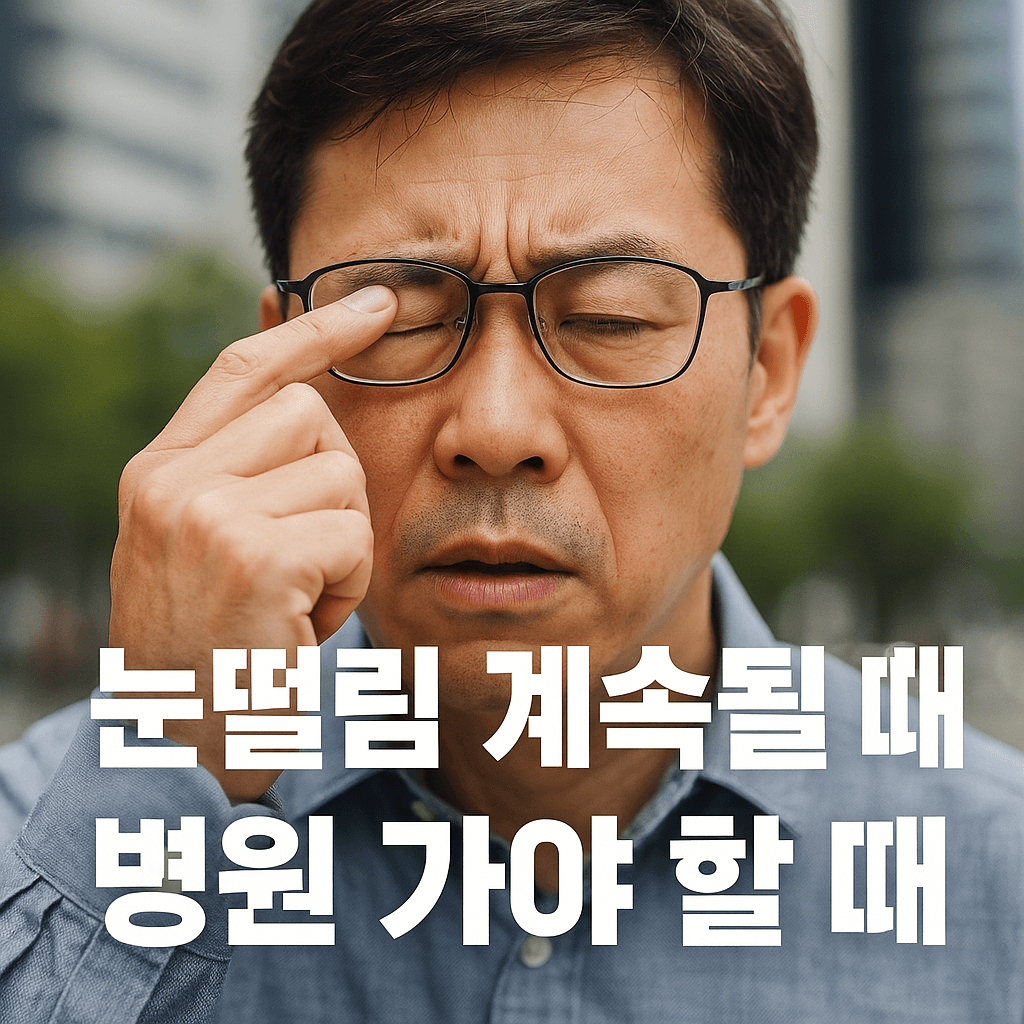 눈 떨림 원인