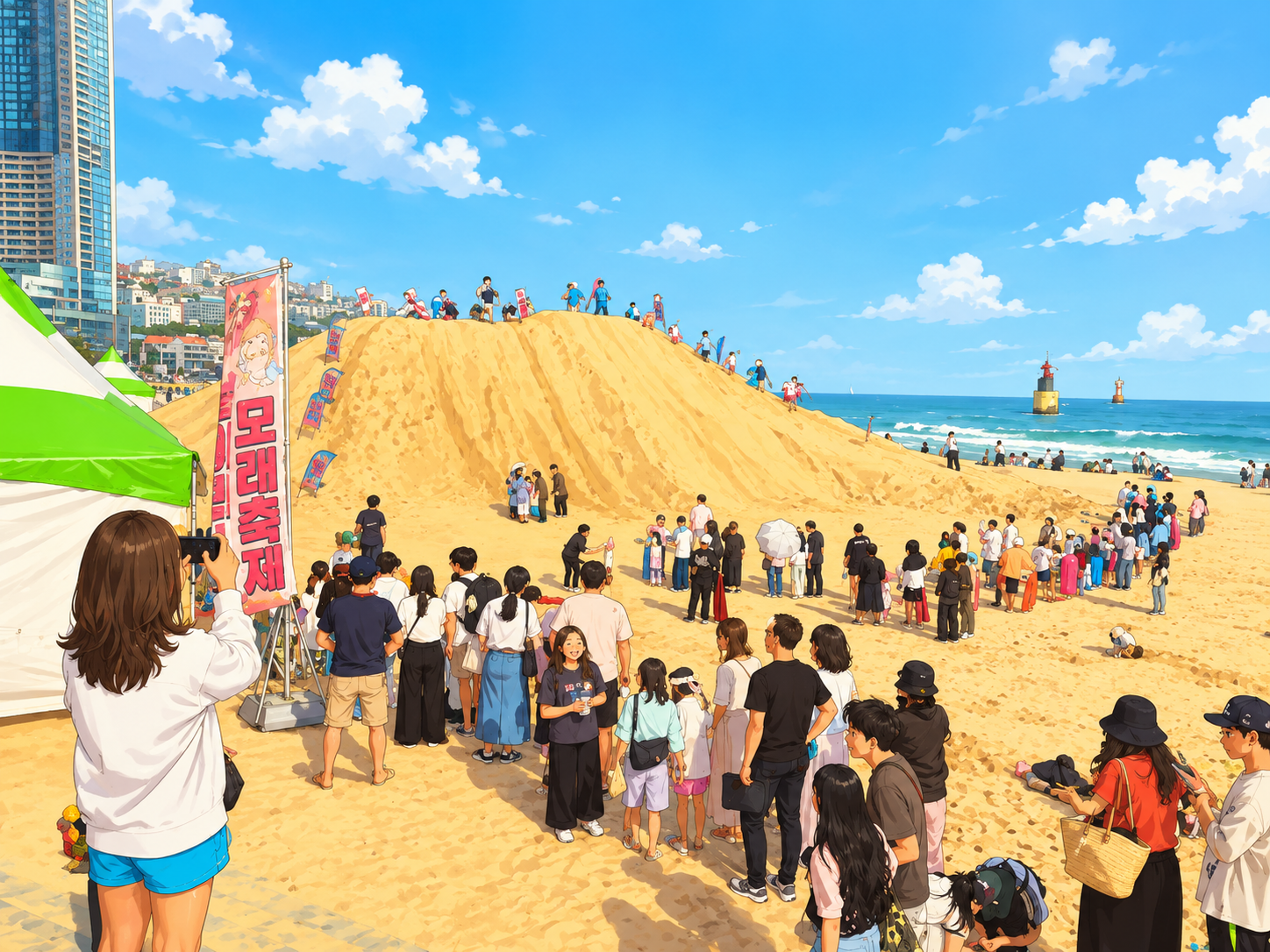 해운대 모래축제
