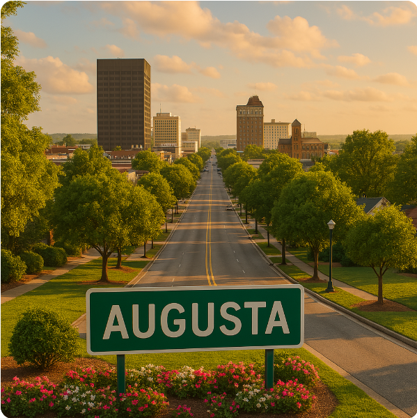 마스터스의 도시 오거스타 이미지