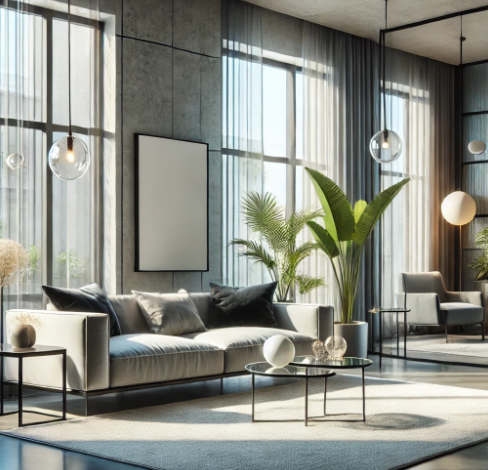 거실 공간 인테리어