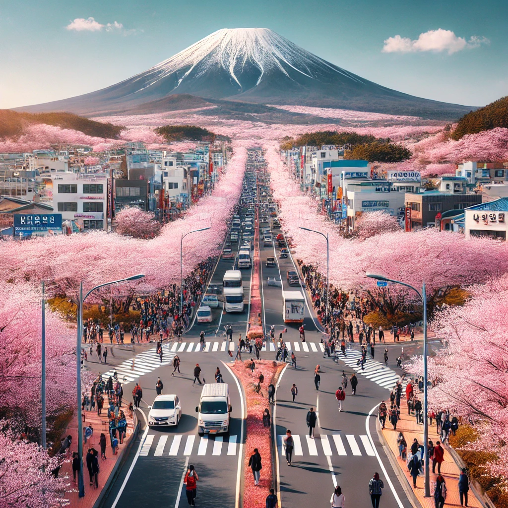 제주 왕벚꽃 축제