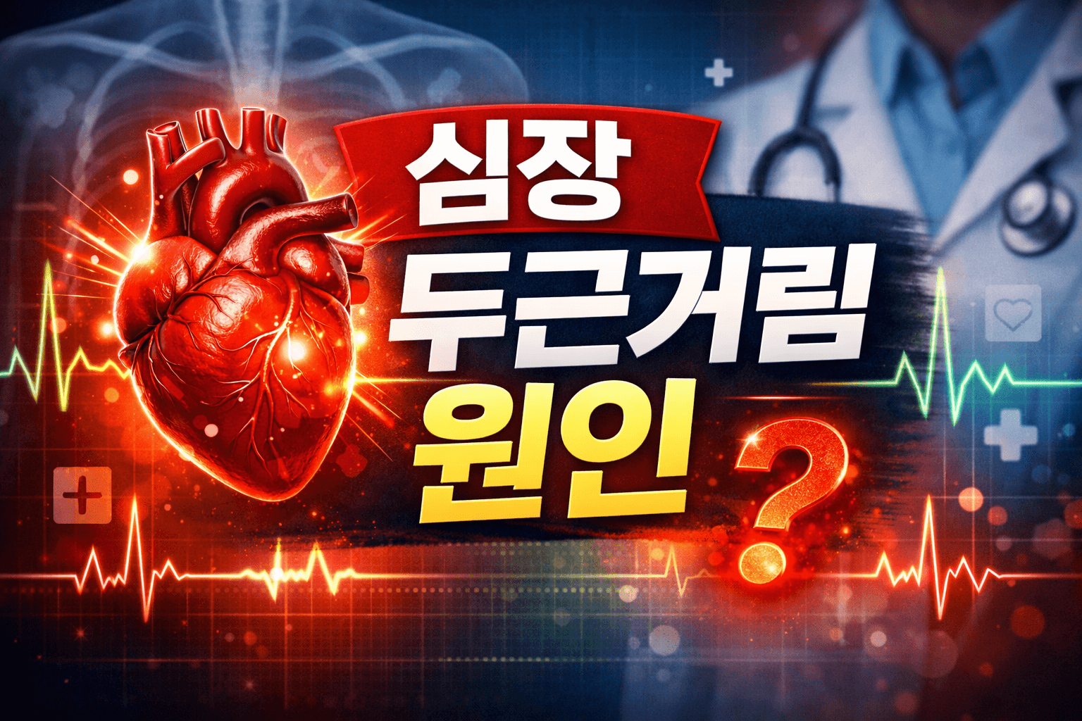 심장 두근거림 원인 총정리 — 스트레스부터 부정맥까지