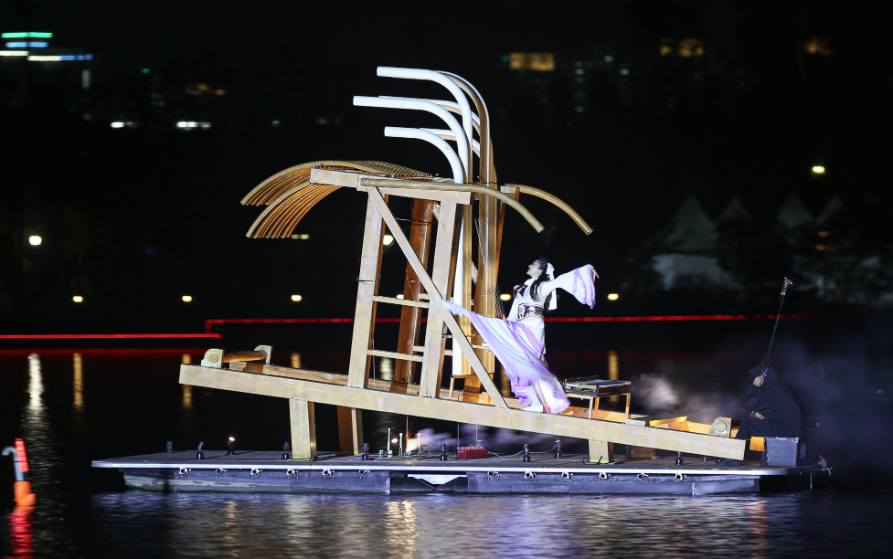 2023 세종축제 메인공연 수상불꽃극 <호수 위 우주>