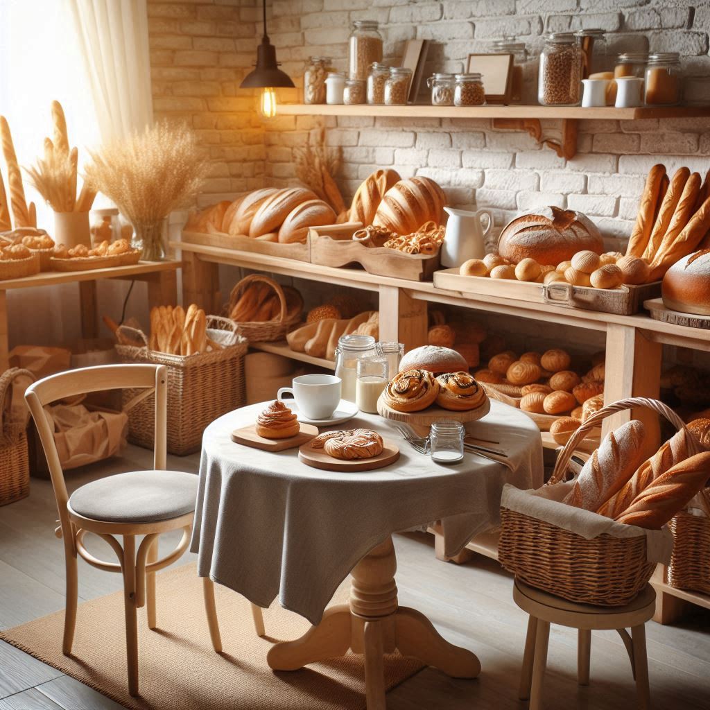 베이커리 배경