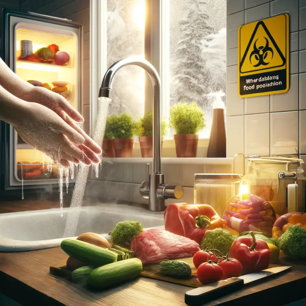 겨울철 식중독 경고 주요 원인과 증상과 감염 경로 효과적인 예방법