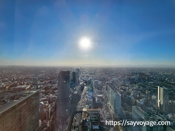 시부야스카이_전망대에서_본_도쿄