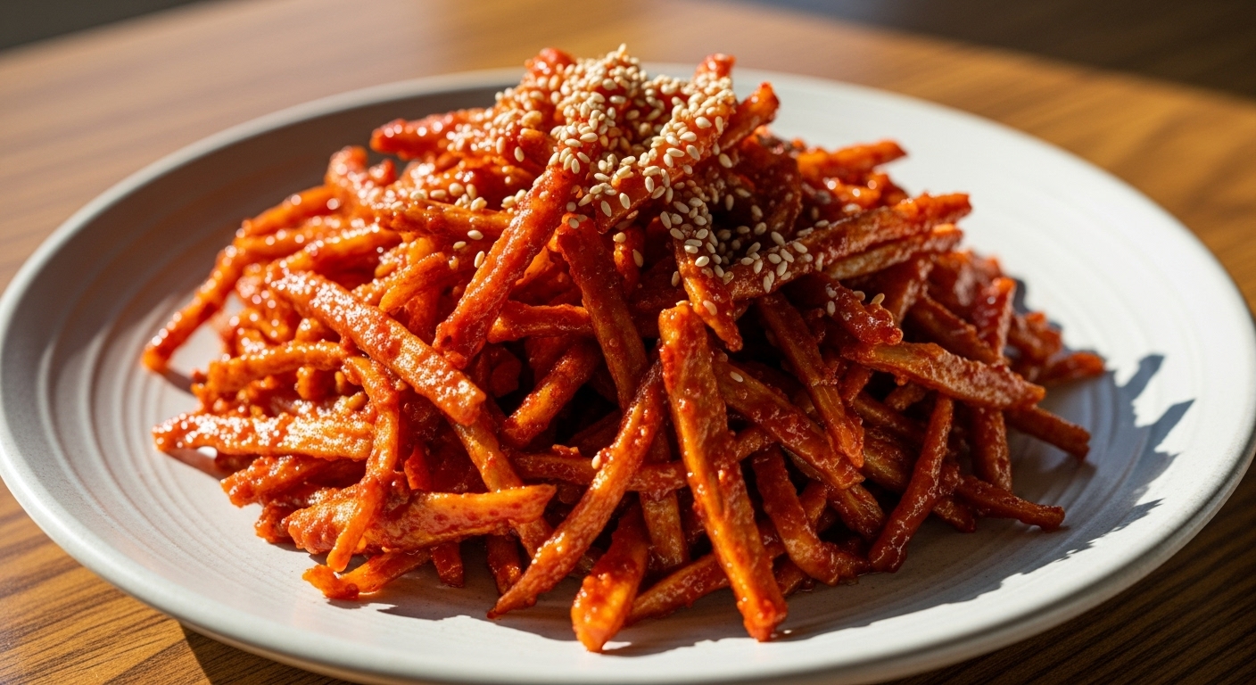 황태채 무침 만드는 법