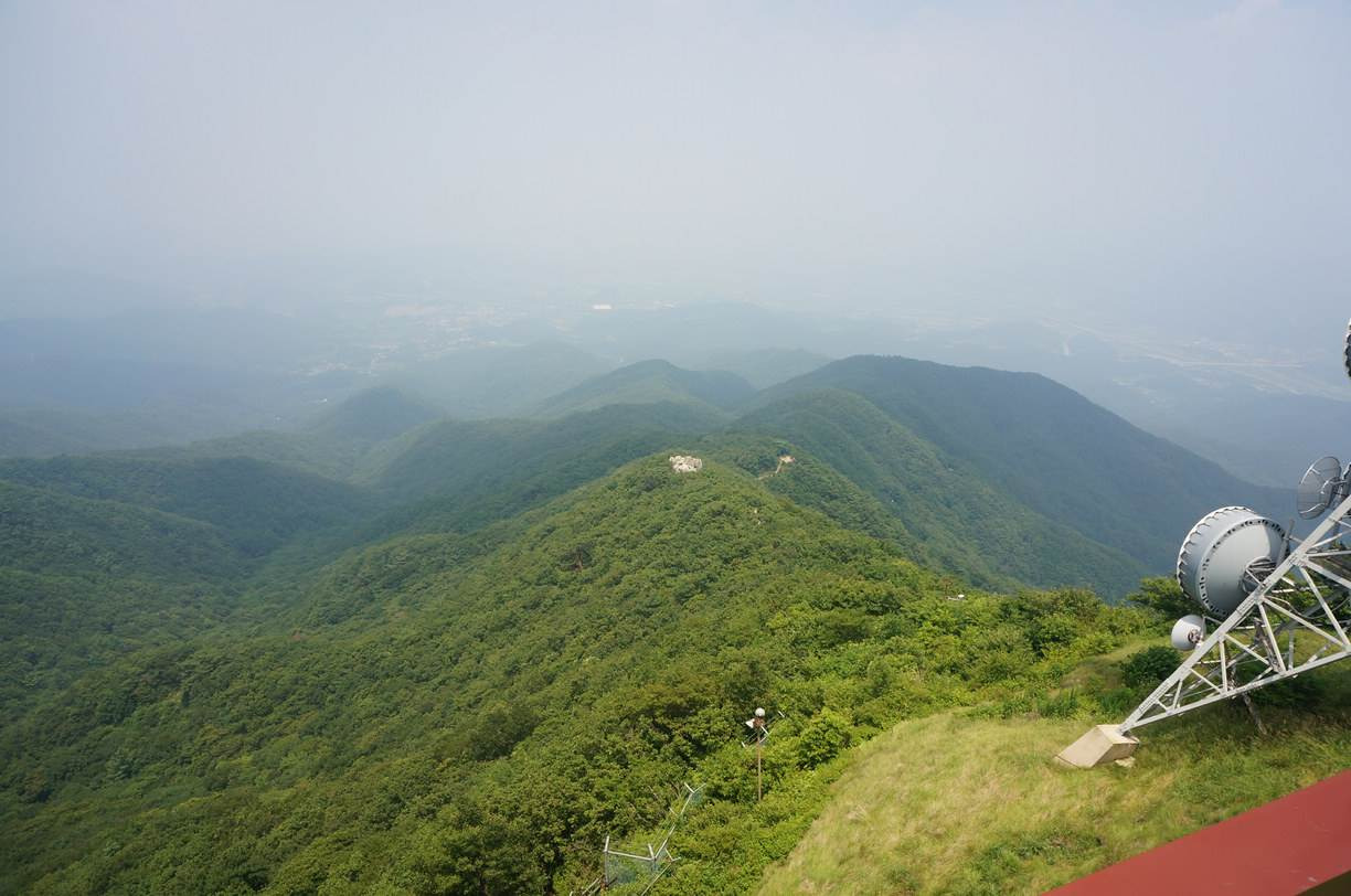 모악산 등산코스 지도