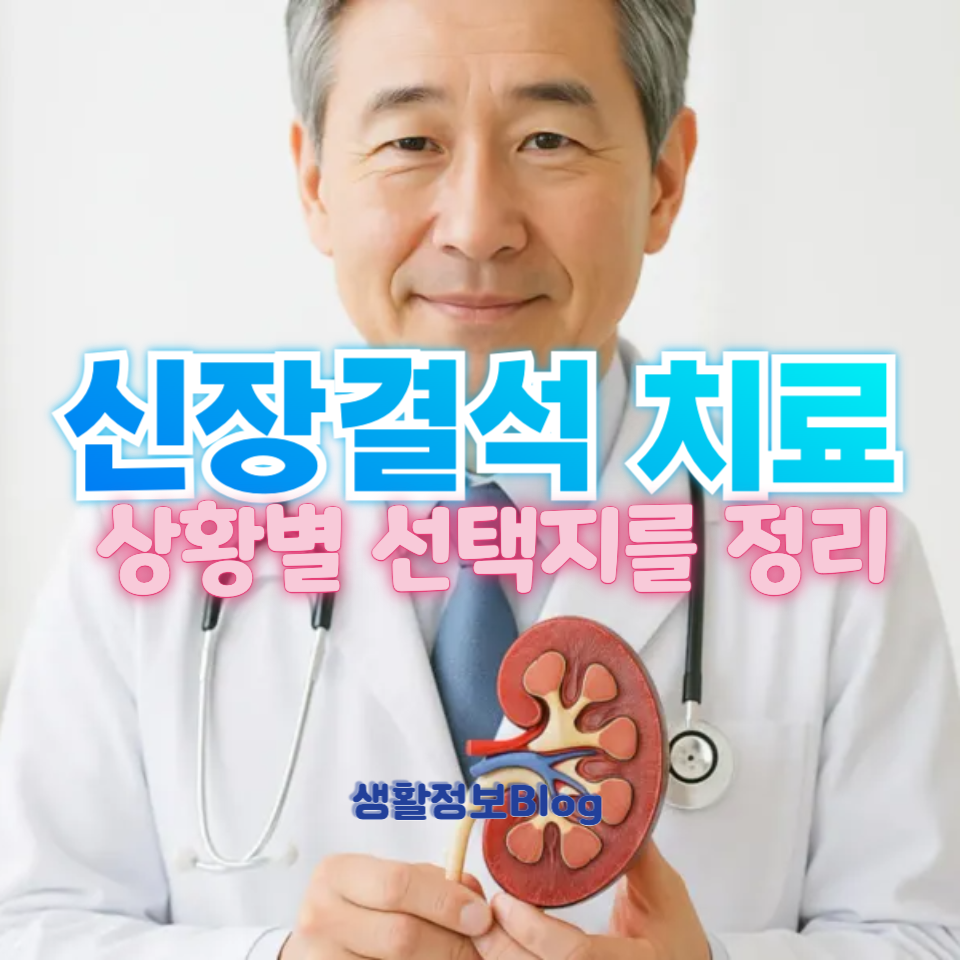 신장결석 치료