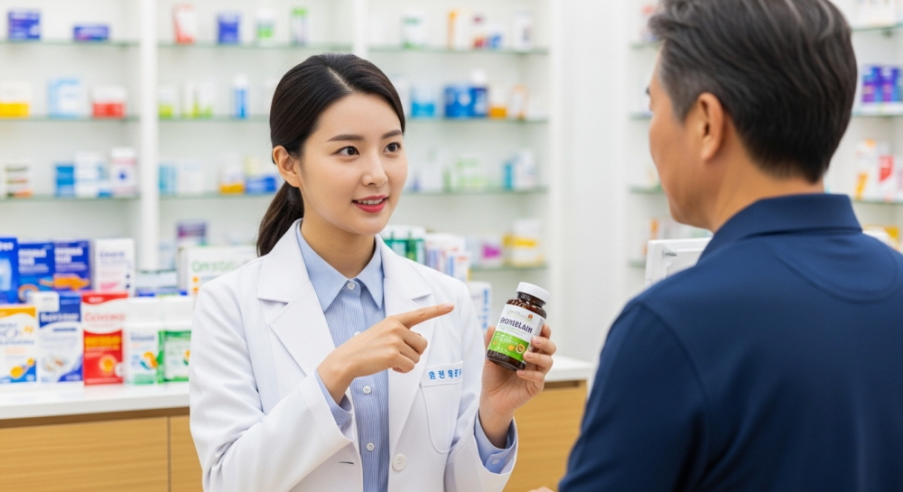  브로멜라인 효소 효능