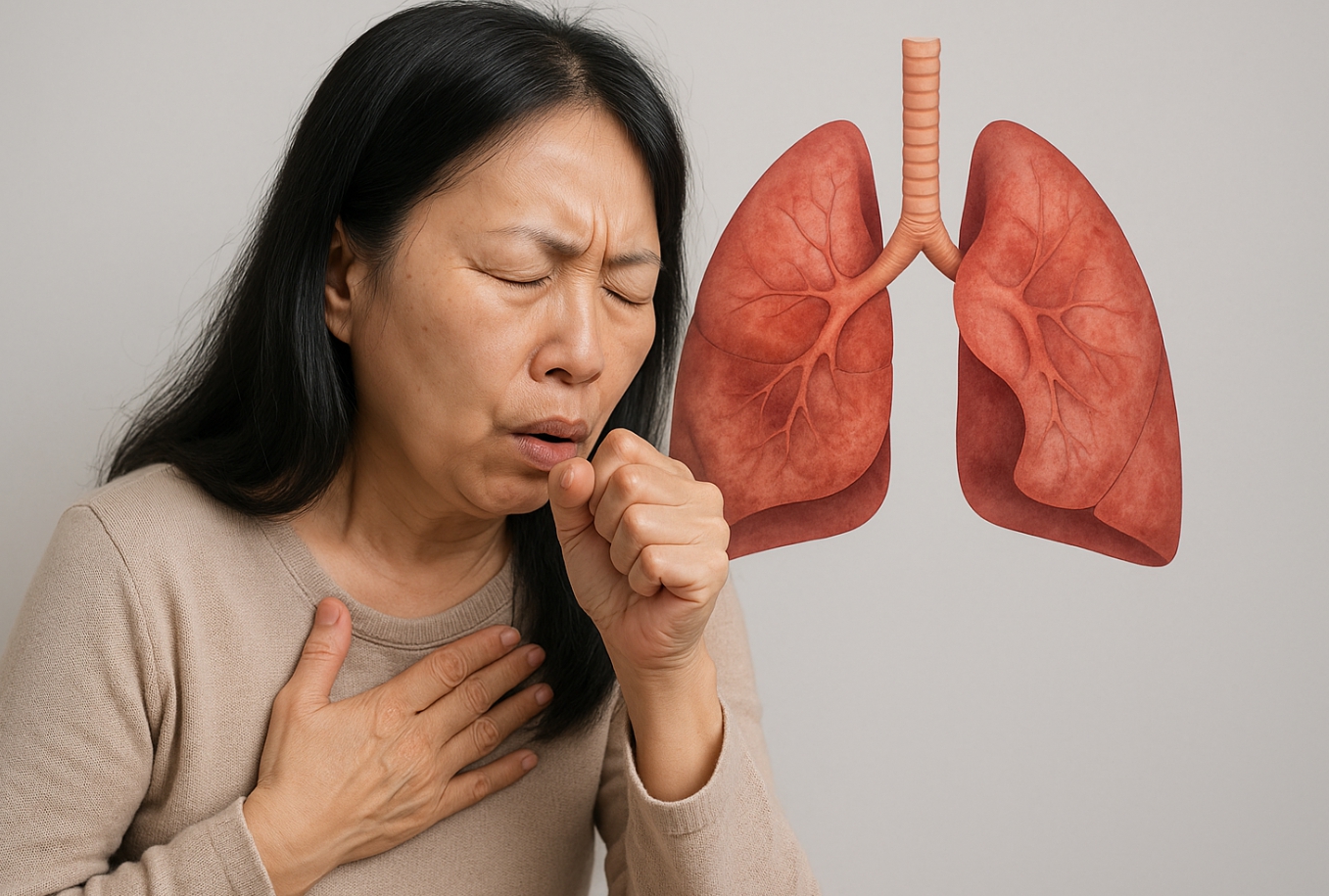 사이코이드증 폐질환 사진