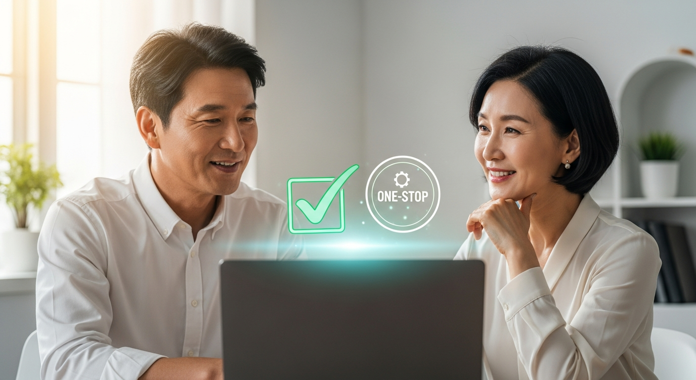 근로복지공단과 소상공인24에서 서류 없이 원스톱으로 고용보험료 지원을 신청하는 방법