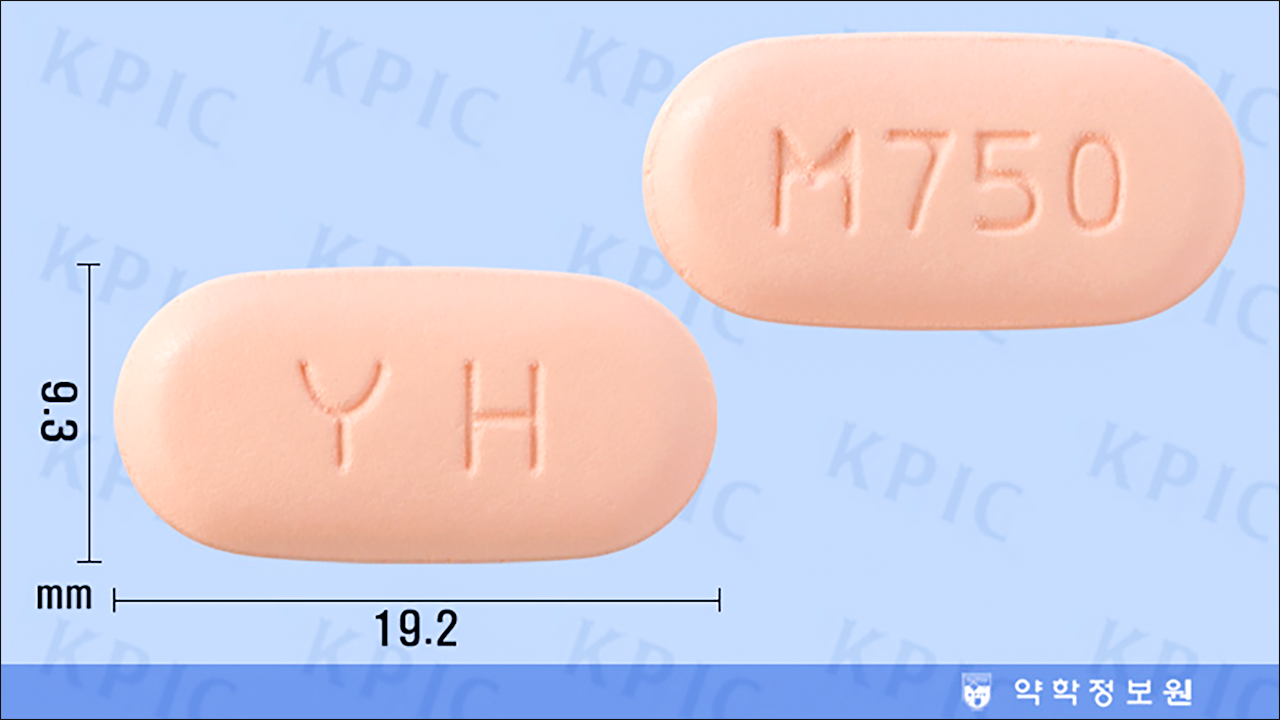 당뇨약 유한메트포르민서방정 730mg