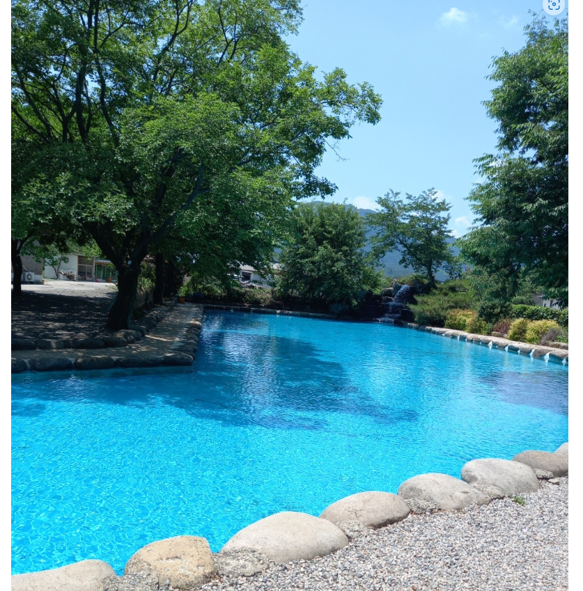 밀양 수영장이 좋았떤 테마캠핑장 성인풀장