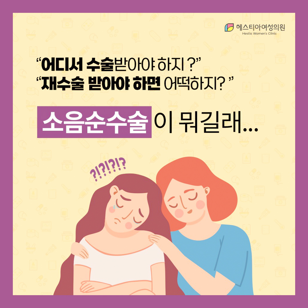 소음순비대칭 개선 소음순수술 꼭 체크해야 할 것은 ? - 헤스티아 여성의원