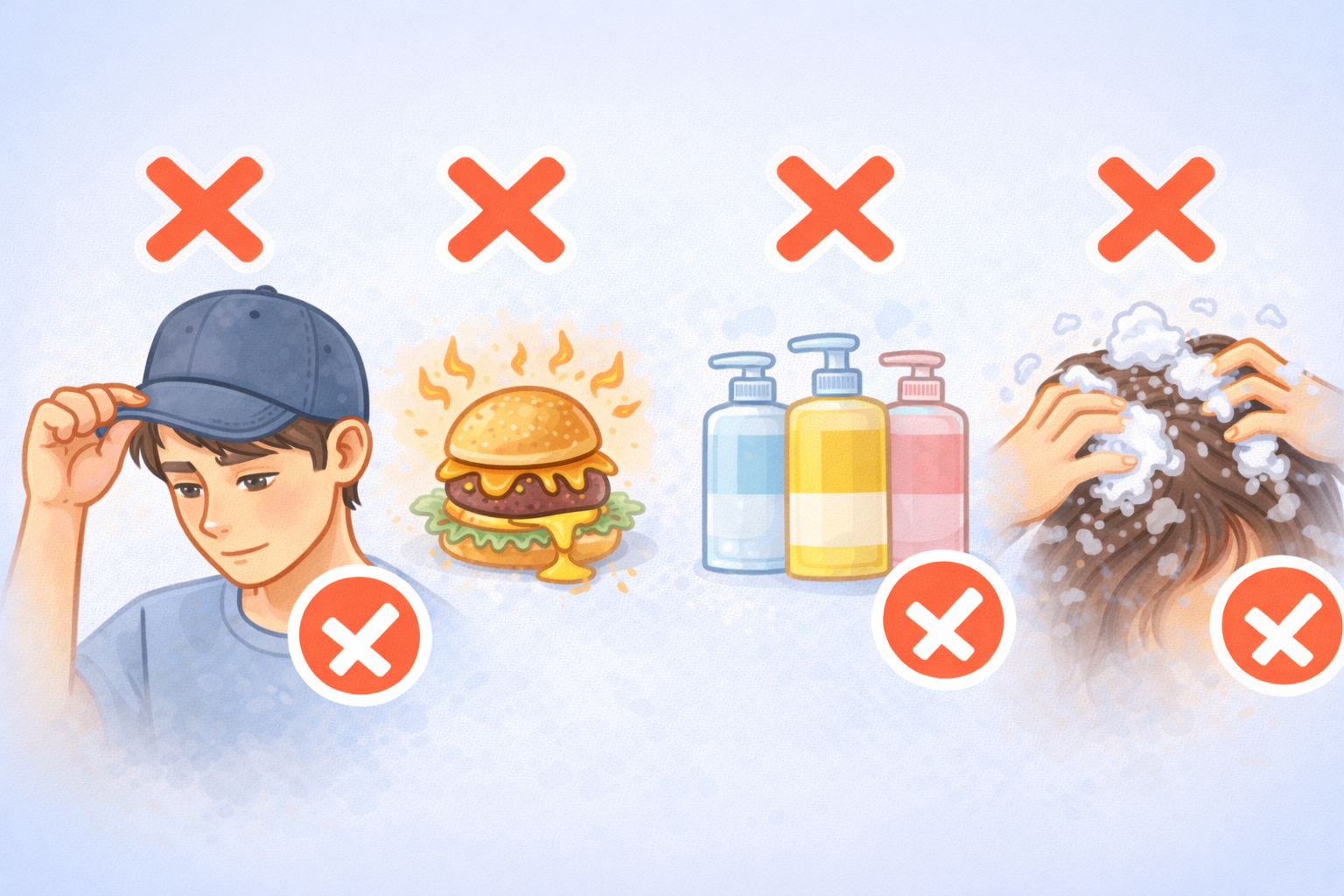 비듬 왜 생길까?