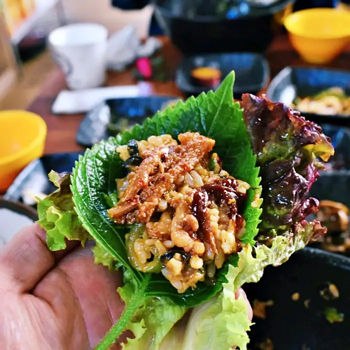 포천 산정호수 맛집 매실 고추장 특제 복분자 쌈장 연 매출 12억 우렁이쌈밥