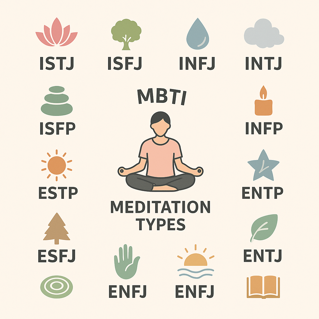 MBTI 16가지 유형별 명상법 - 내 마음 다스리는 방법