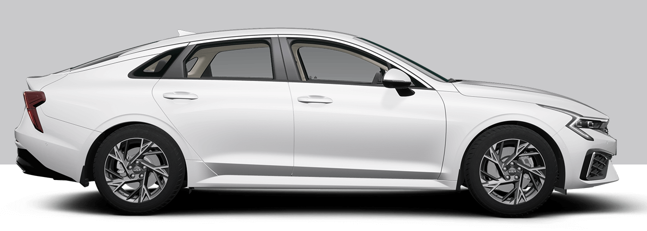 2024 K5 2.0 하이브리드 시그니처 A/T 스노우 화이트 펄 색상