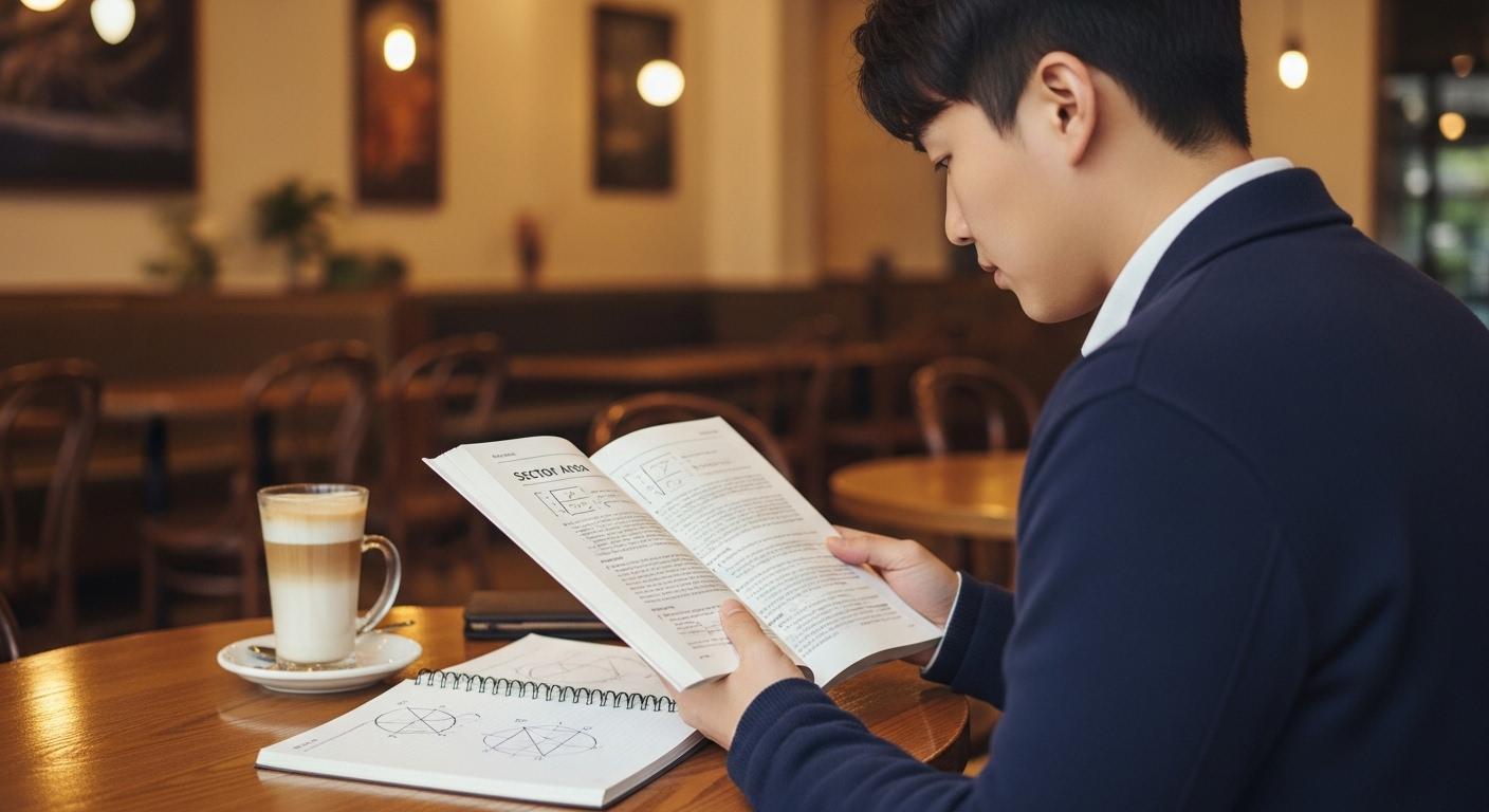 부채꼴의 넓이 공식