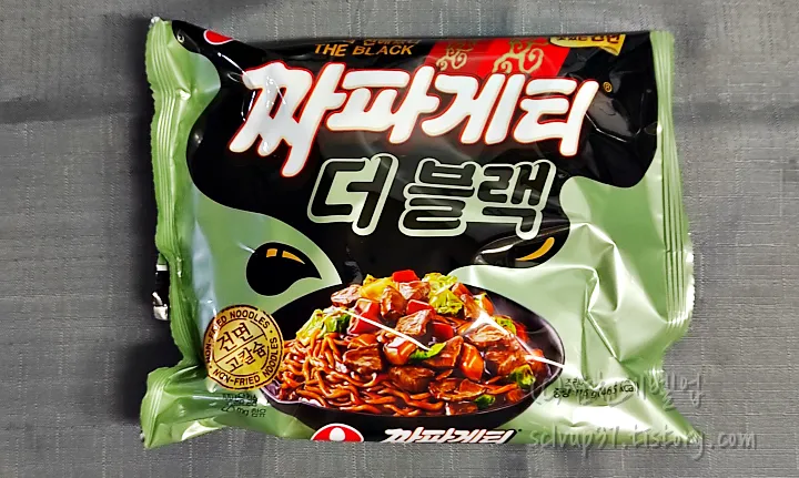짜파게티 더블랙 1봉