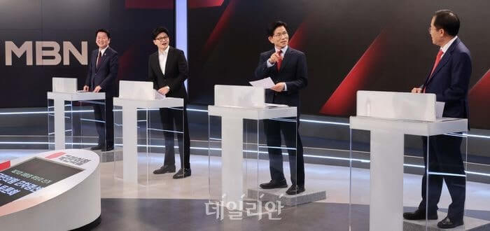 국민의힘 1차 경선 확정자 4인