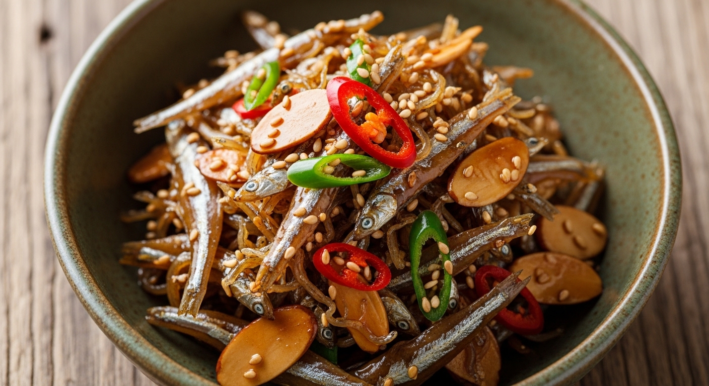 아몬드가루멸치볶음