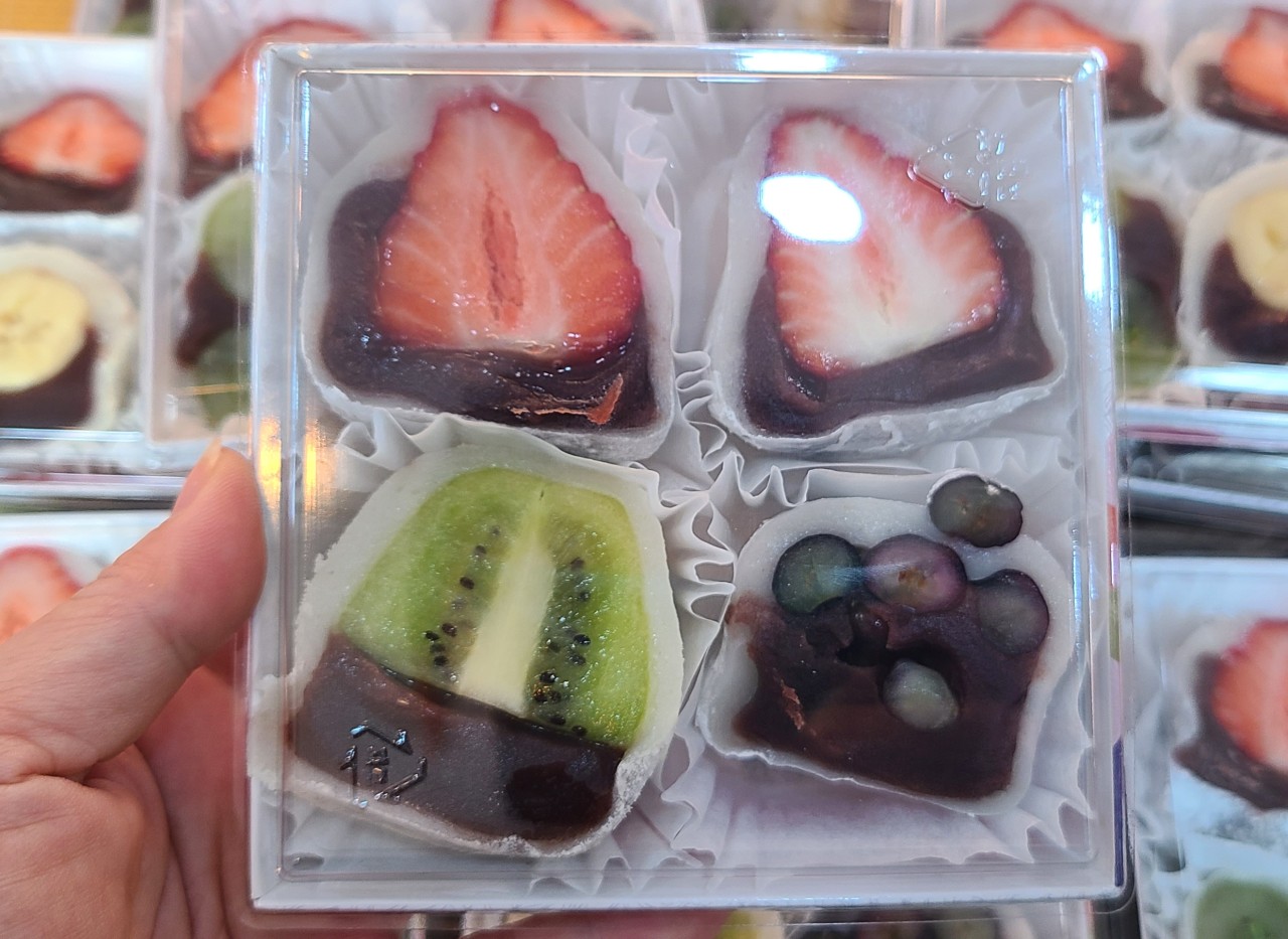 제주 곱들락 과일모찌&#44;제철 과일로 만든 수제 디저트&#44; 선물·택배 모두 가능!