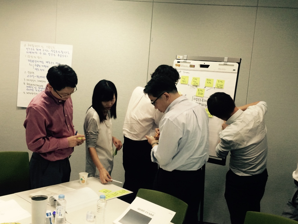 코엑스 실무자를 대상으로 '전략적 사고와 기획력 (심화과정)' 강의