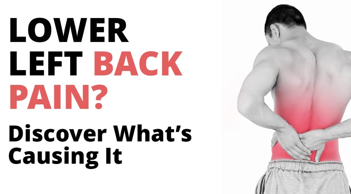 왼쪽 등쪽 통증