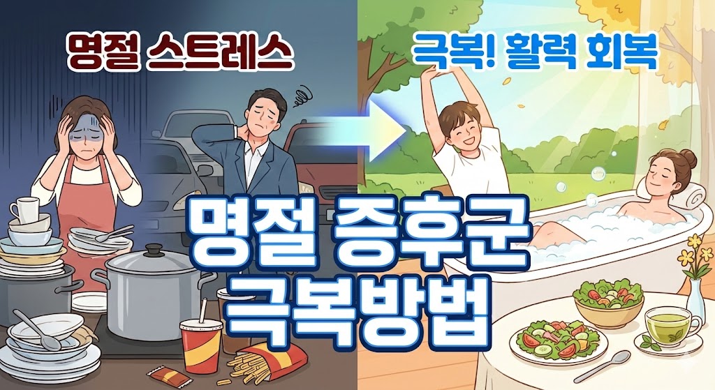 명절 증후군 극복방법