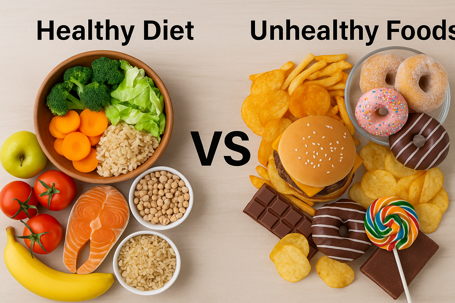 면역력을 올리는 음식 VS건강을 헤치는 음식