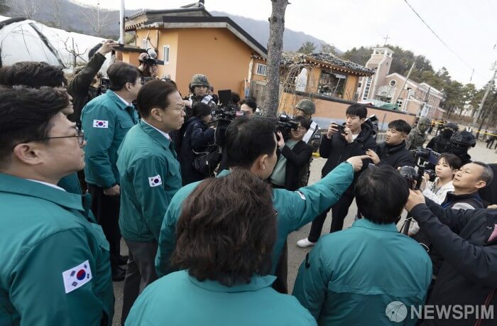 경기 포천 전투기 오폭 사고, 권영세 비대위원장 방문
